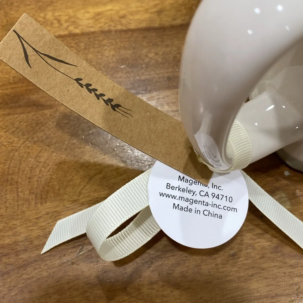 NWT.  Rae Dunn, 24oz., hummingbird, ceramic mug. - Picture 10 of 12